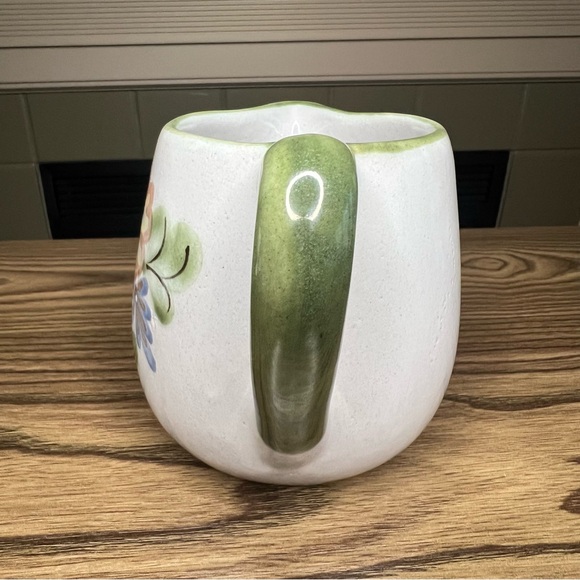 Louisville Stoneware Pottery Pitcher-Floral - Picture 4 of 12